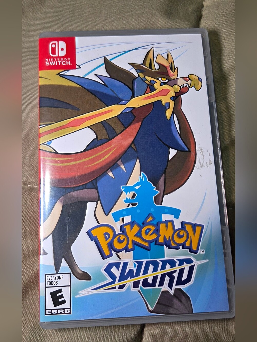 Pokemon Sword Nintendo Switch Case Only Genuine OEM Replacement Case